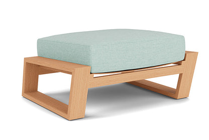 Lloyd Flanders - Pursuit Ottoman In Toffee Cream Finish With Demo Mist Fabric - 452017188066 view 1