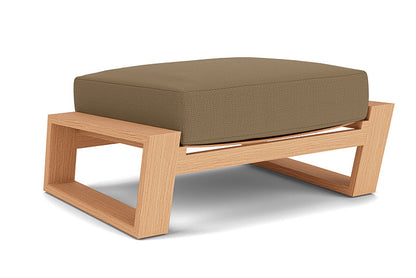 Lloyd Flanders - Pursuit Ottoman In Toffee Cream Finish With Reflections Straw Fabric - 4520171882053 view 1