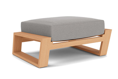Lloyd Flanders - Pursuit Ottoman In Toffee Cream Finish With Remy Shadow Fabric - 4520171882004 view 1