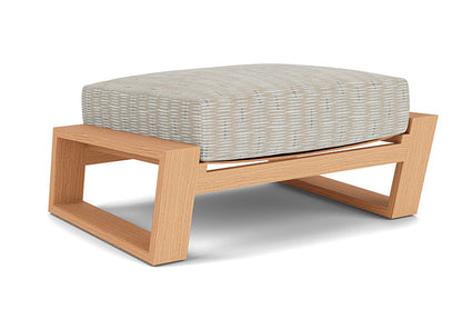 Lloyd Flanders - Pursuit Ottoman In Toffee Cream Finish With Romulo Mineral Fabric - 4520171882050 view 1