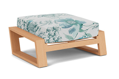 Lloyd Flanders - Pursuit Ottoman In Toffee Cream Finish With Serena Floral Mist Fabric - 4520171882078 view 2