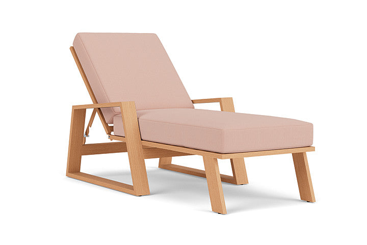 Lloyd Flanders - Pursuit Pool Chaise In Toffee Cream Finish With Azulu Clay Fabric - 4520201882033 view 1