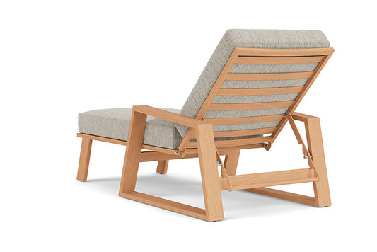 Lloyd Flanders - Pursuit Pool Chaise In Toffee Cream Finish With Charlotte Sparrow Fabric - 452020188183 view 2