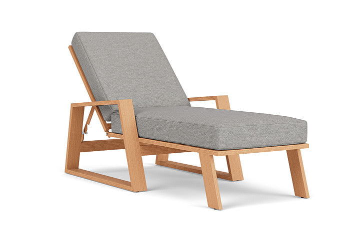 Lloyd Flanders - Pursuit Pool Chaise In Toffee Cream Finish With Demo Stone Fabric - 452020188095 view 1