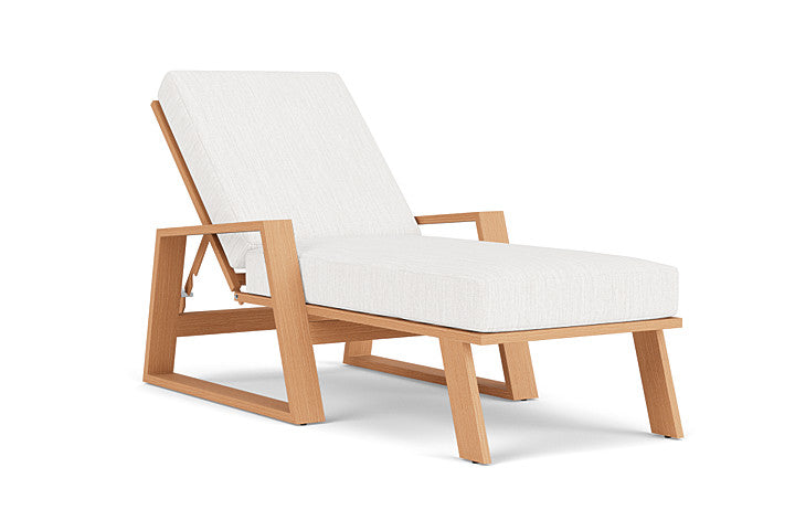 Lloyd Flanders - Pursuit Pool Chaise In Toffee Cream Finish With Friendly Natural Fabric - 4520201882042 view 1