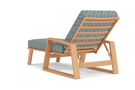 Lloyd Flanders - Pursuit Pool Chaise In Toffee Cream Finish With Luna Mist Fabric - 4520201882070 view 2