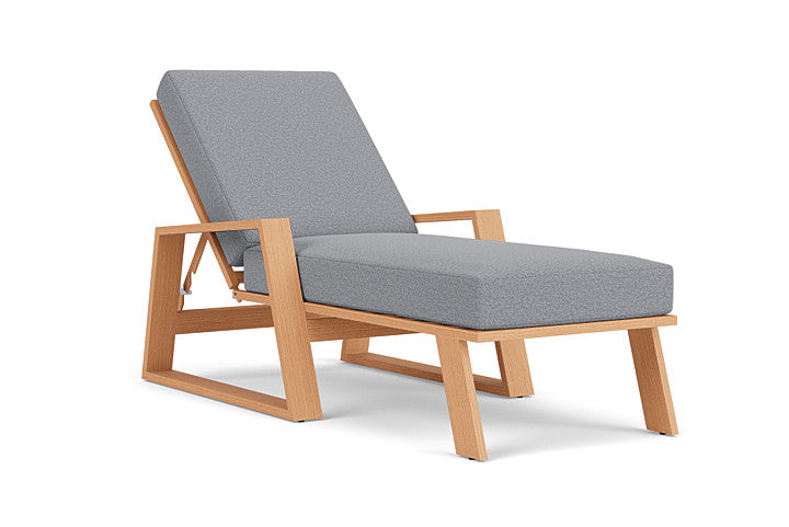 Lloyd Flanders - Pursuit Pool Chaise In Toffee Cream Finish With Rumba Stonewashed Fabric - 4520201882006 view 1