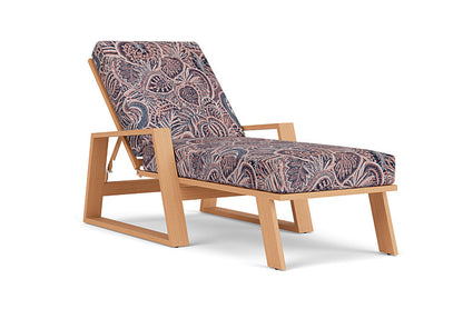 Lloyd Flanders - Pursuit Pool Chaise In Toffee Cream Finish With Sensiblity Splendor Fabric - 4520201882082 view 1