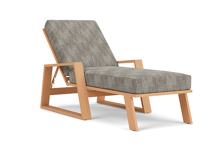 Lloyd Flanders - Pursuit Pool Chaise In Toffee Cream Finish With Surface Slate Fabric - 4520201882056 view 1