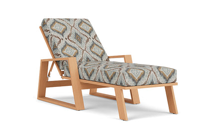 Lloyd Flanders - Pursuit Pool Chaise In Toffee Cream Finish With Yoko Mist Fabric - 452020188727 view 1
