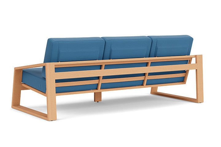 Lloyd Flanders - Pursuit Sofa In Toffee Cream Finish With Bamboo Bay Sky Fabric - 4520551882007 view 2