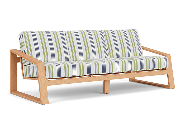 Lloyd Flanders - Pursuit Sofa In Toffee Cream Finish With Berkely Hall Green Fabric - 4520551882062 view 1