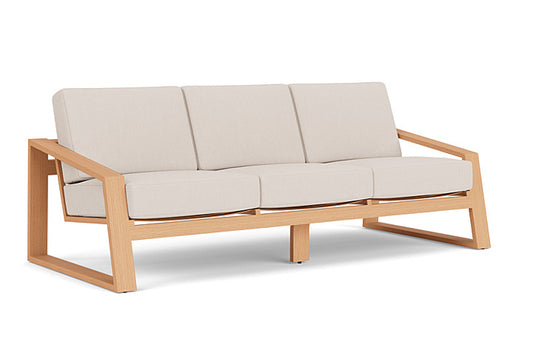 Lloyd Flanders - Pursuit Sofa In Toffee Cream Finish With Canvas Birds Eye Fabric - 452055188937 view 1