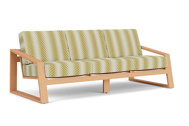 Lloyd Flanders - Pursuit Sofa In Toffee Cream Finish With Clock Out Dew Fabric - 4520551882083 view 1