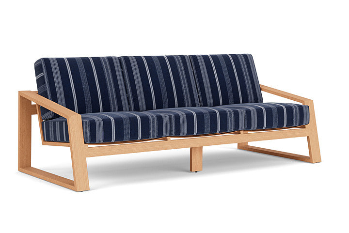 Lloyd Flanders - Pursuit Sofa In Toffee Cream Finish With Consider Indigo Fabric - 4520551881969 view 1