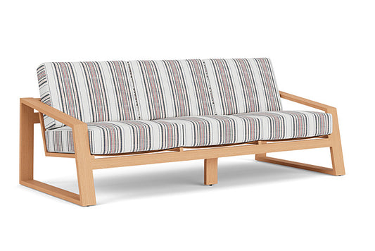 Lloyd Flanders - Pursuit Sofa In Toffee Cream Finish With Deering Cadet Fabric - 4520551882047 view 1
