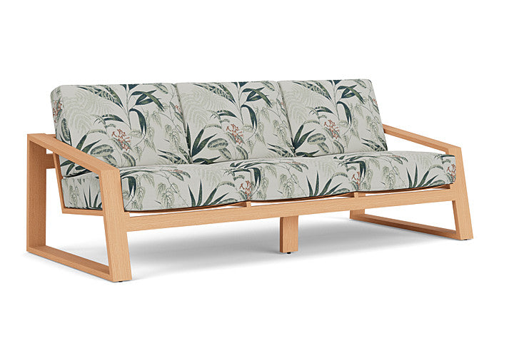 Lloyd Flanders - Pursuit Sofa In Toffee Cream Finish With Delicate Botanical Sage Fabric - 4520551882075 view 1