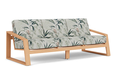 Lloyd Flanders - Pursuit Sofa In Toffee Cream Finish With Delicate Botanical Sage Fabric - 4520551882075 view 1