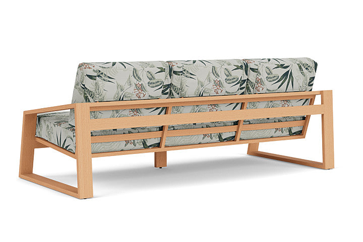 Lloyd Flanders - Pursuit Sofa In Toffee Cream Finish With Delicate Botanical Sage Fabric - 4520551882075 view 2
