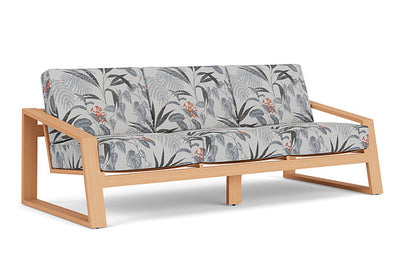 Lloyd Flanders - Pursuit Sofa In Toffee Cream Finish With Delicate Botanical Slate Fabric - 4520551882076 view 1