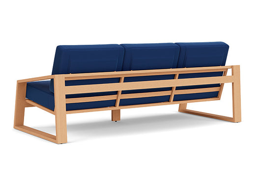 Lloyd Flanders - Pursuit Sofa In Toffee Cream Finish With Flagship Lapis Fabric - 4520551881813 view 2