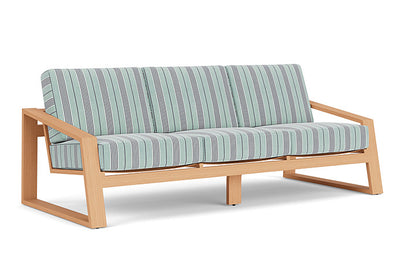 Lloyd Flanders - Pursuit Sofa In Toffee Cream Finish With Hansen Seaglass Fabric - 4520551881926 view 1