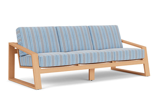 Lloyd Flanders - Pursuit Sofa In Toffee Cream Finish With Hansen Sky Fabric - 452055188064 view 1