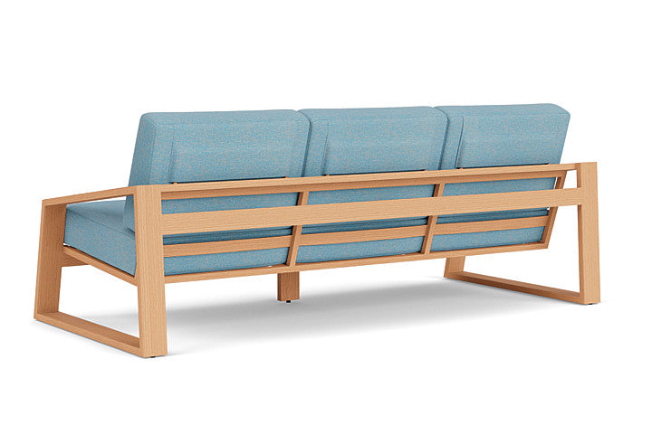 Lloyd Flanders - Pursuit Sofa In Toffee Cream Finish With Leeds Light Blue Fabric - 4520551882058 view 2