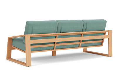 Lloyd Flanders - Pursuit Sofa In Toffee Cream Finish With Loveboat Mint Fabric - 4520551882010 view 2