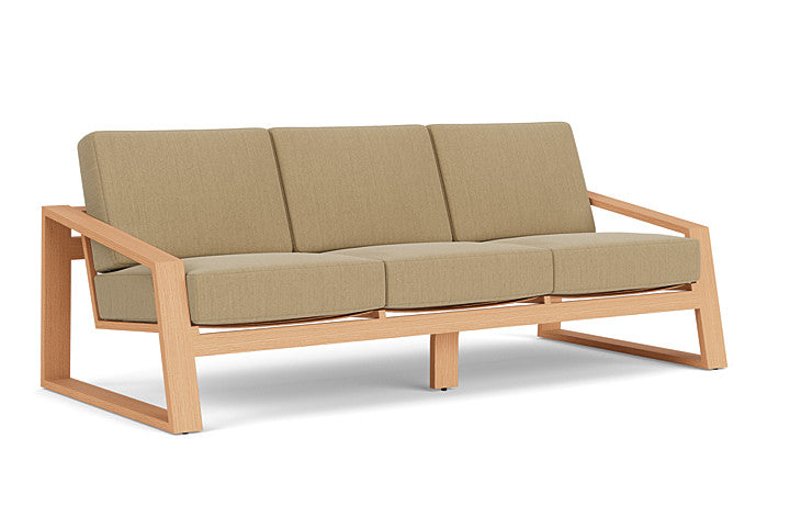 Lloyd Flanders - Pursuit Sofa In Toffee Cream Finish With Loveboat Saffron Fabric - 4520551882009 view 1