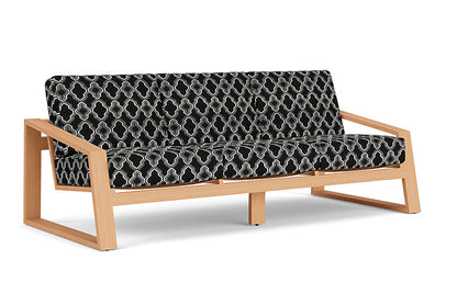 Lloyd Flanders - Pursuit Sofa In Toffee Cream Finish With Luna Onyx Fabric - 4520551882071 view 1