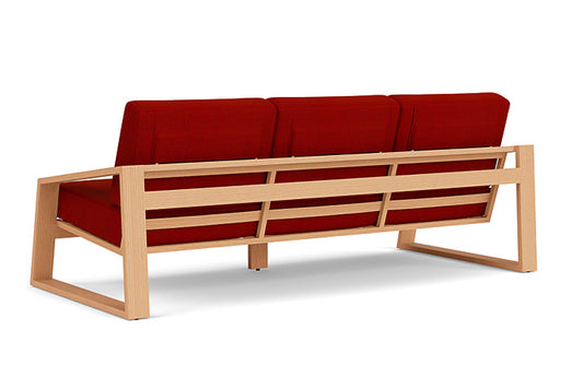 Lloyd Flanders - Pursuit Sofa In Toffee Cream Finish With Partyline Lollipop Fabric - 4520551882054 view 2