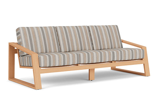 Lloyd Flanders - Pursuit Sofa In Toffee Cream Finish With Purveyor Pewter Fabric - 452055188146 view 1