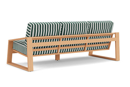 Lloyd Flanders - Pursuit Sofa In Toffee Cream Finish With Safari/White Stripe Fabric - 452055188269 view 2