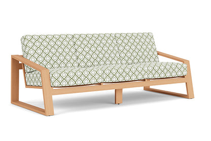 Lloyd Flanders - Pursuit Sofa In Toffee Cream Finish With Savannah Green Fabric - 4520551882064 view 1
