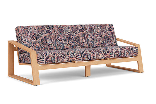 Lloyd Flanders - Pursuit Sofa In Toffee Cream Finish With Sensiblity Splendor Fabric - 4520551882082 view 1