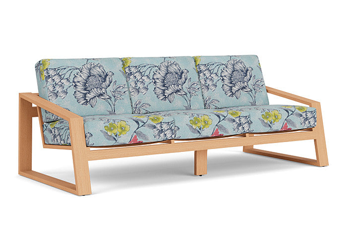 Lloyd Flanders - Pursuit Sofa In Toffee Cream Finish With Serena Floral Meadow Fabric - 4520551882079 view 1