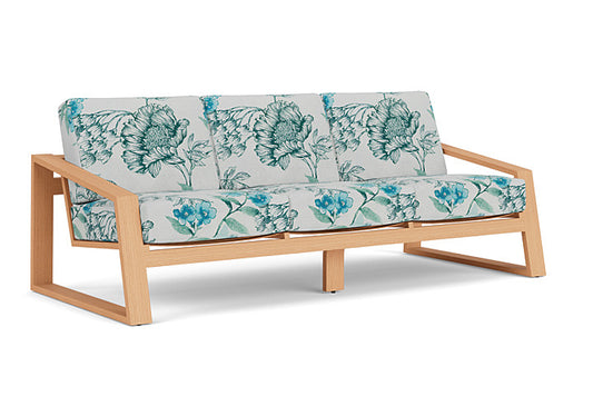 Lloyd Flanders - Pursuit Sofa In Toffee Cream Finish With Serena Floral Mist Fabric - 4520551882078 view 1