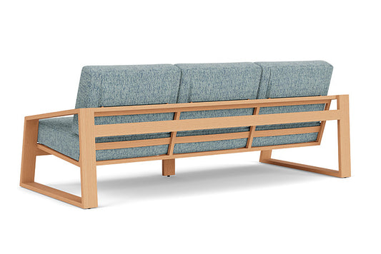 Lloyd Flanders - Pursuit Sofa In Toffee Cream Finish With Serene Ocean Fabric - 4520551882032 view 2