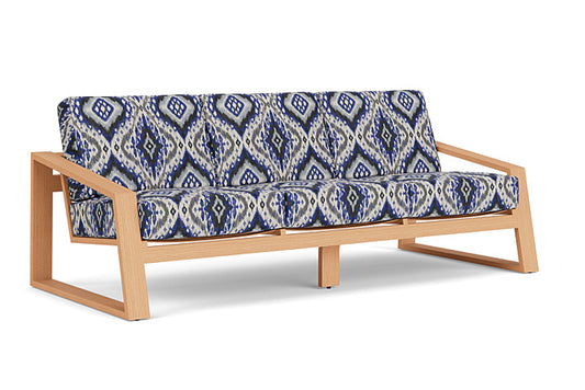 Lloyd Flanders - Pursuit Sofa In Toffee Cream Finish With Yoko Mediterranean Fabric - 452055188705 view 1