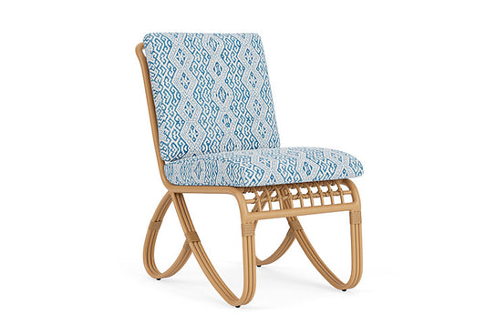 Lloyd Flanders - Riviera Armless Dining Chair In Camel Finish With Aman Capri Fabric - 2780071521800 view 1