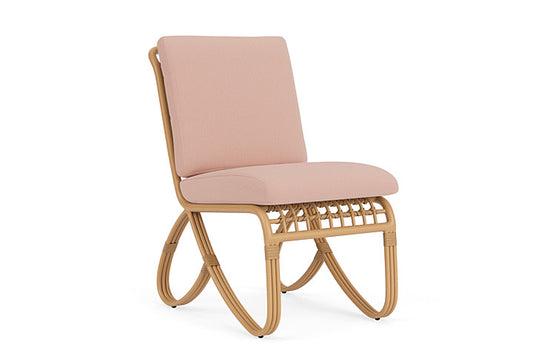 Lloyd Flanders - Riviera Armless Dining Chair In Camel Finish With Azulu Clay Fabric - 2780071522033 view 1