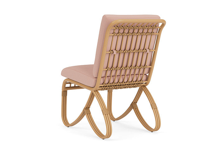 Lloyd Flanders - Riviera Armless Dining Chair In Camel Finish With Azulu Clay Fabric - 2780071522033 view 2