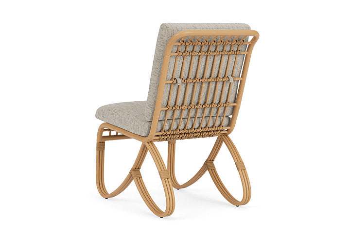Lloyd Flanders - Riviera Armless Dining Chair In Camel Finish With Charlotte Sparrow Fabric - 278007152183 view 2