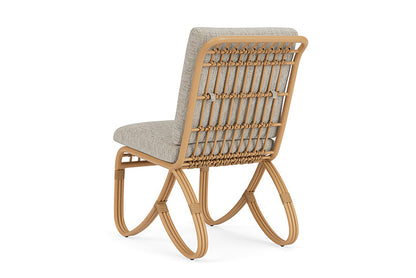 Lloyd Flanders - Riviera Armless Dining Chair In Camel Finish With Charlotte Sparrow Fabric - 278007152183 view 2