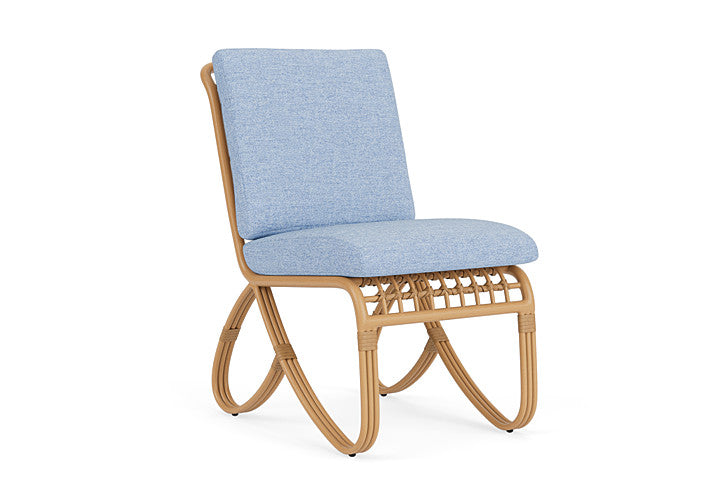 Lloyd Flanders - Riviera Armless Dining Chair In Camel Finish With Demo Skyway Fabric - 278007152065 view 1