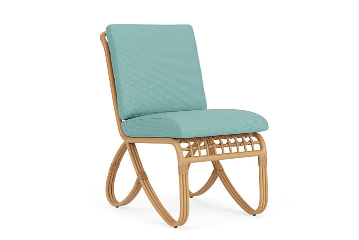 Lloyd Flanders - Riviera Armless Dining Chair In Camel Finish With Fife Aruba Fabric - 278007152748 view 1