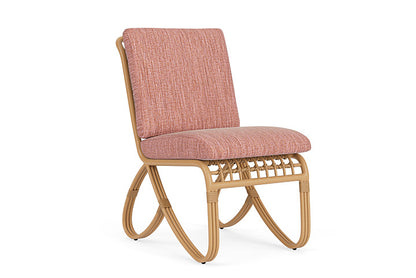 Lloyd Flanders - Riviera Armless Dining Chair In Camel Finish With Friendly Carnival Fabric - 2780071522043 view 1