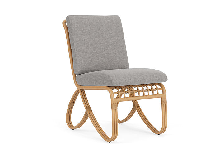 Lloyd Flanders - Riviera Armless Dining Chair In Camel Finish With Remy Shadow Fabric - 2780071522004 view 1