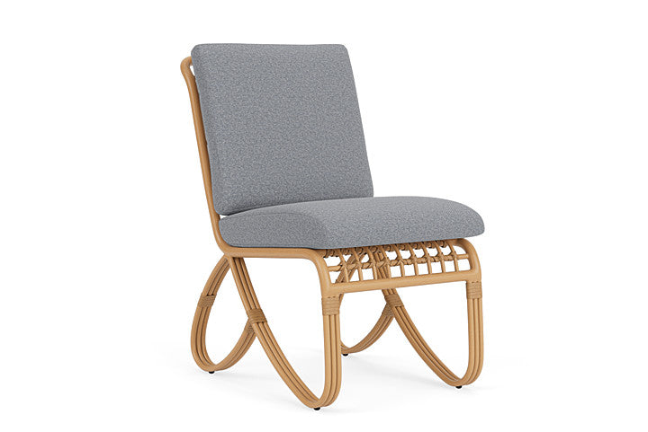 Lloyd Flanders - Riviera Armless Dining Chair In Camel Finish With Rumba Stonewashed Fabric - 2780071522006 view 1